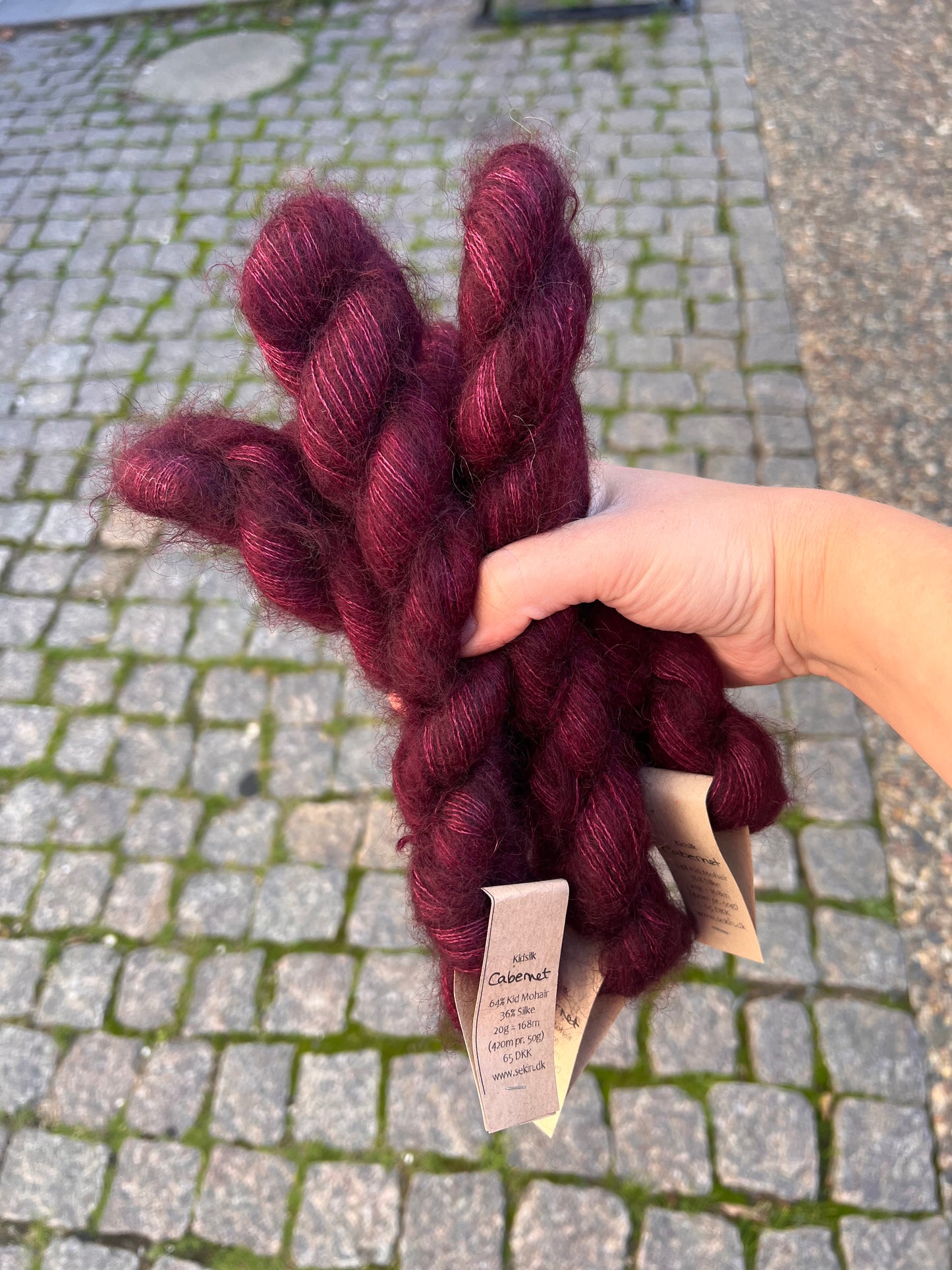Sequin Basic Silk Mohair 20g - Cabernet