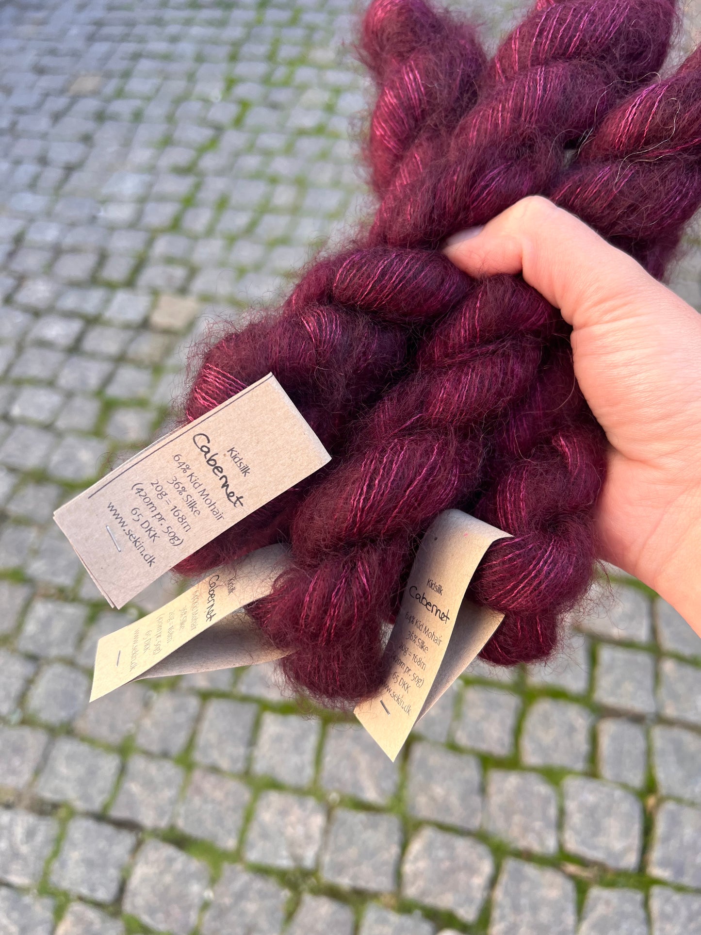 Sequin Basic Silk Mohair 20g - Cabernet