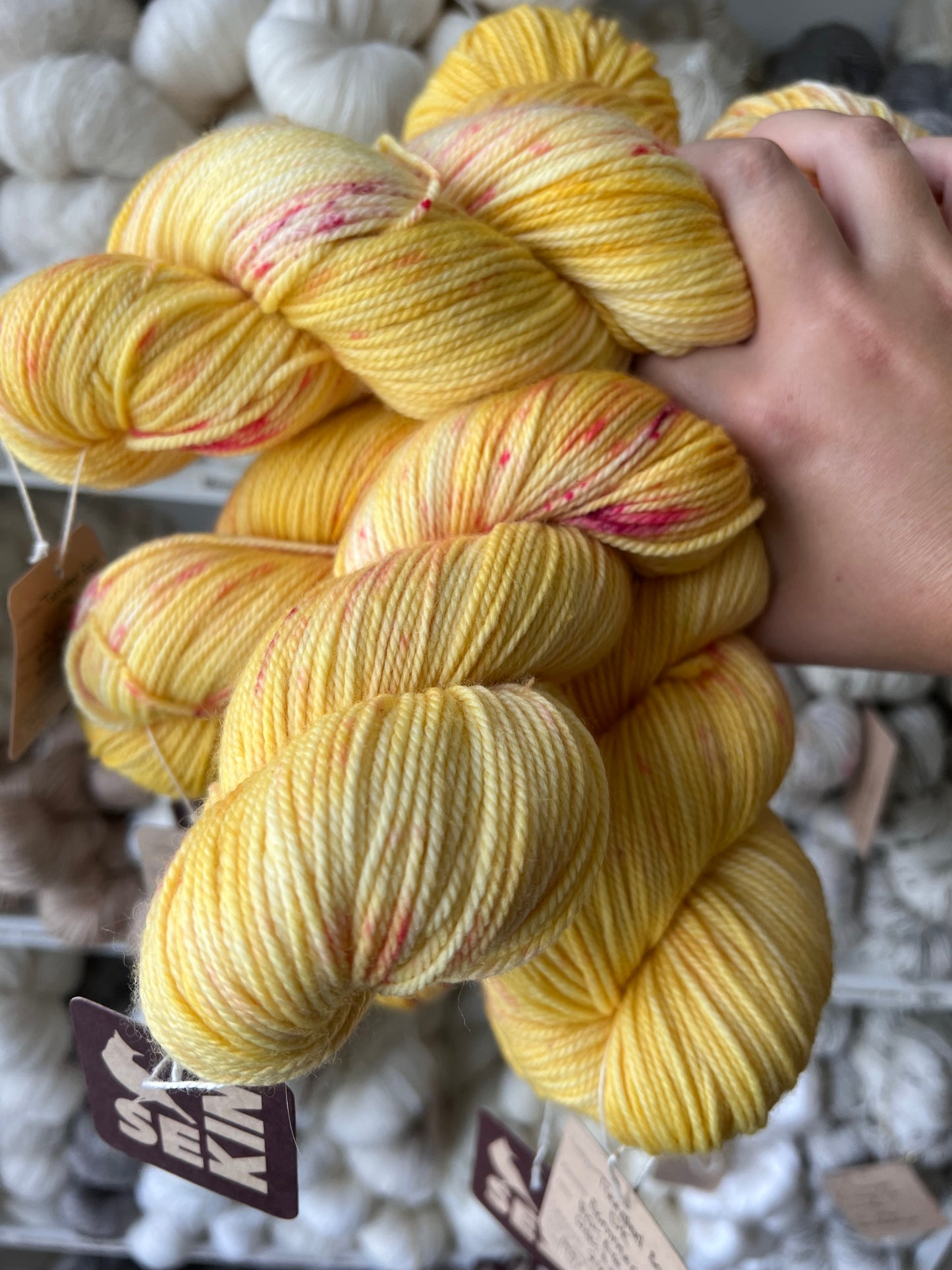 Sekin Håndfarvet Twisted Sock DK 100g - "Summer”