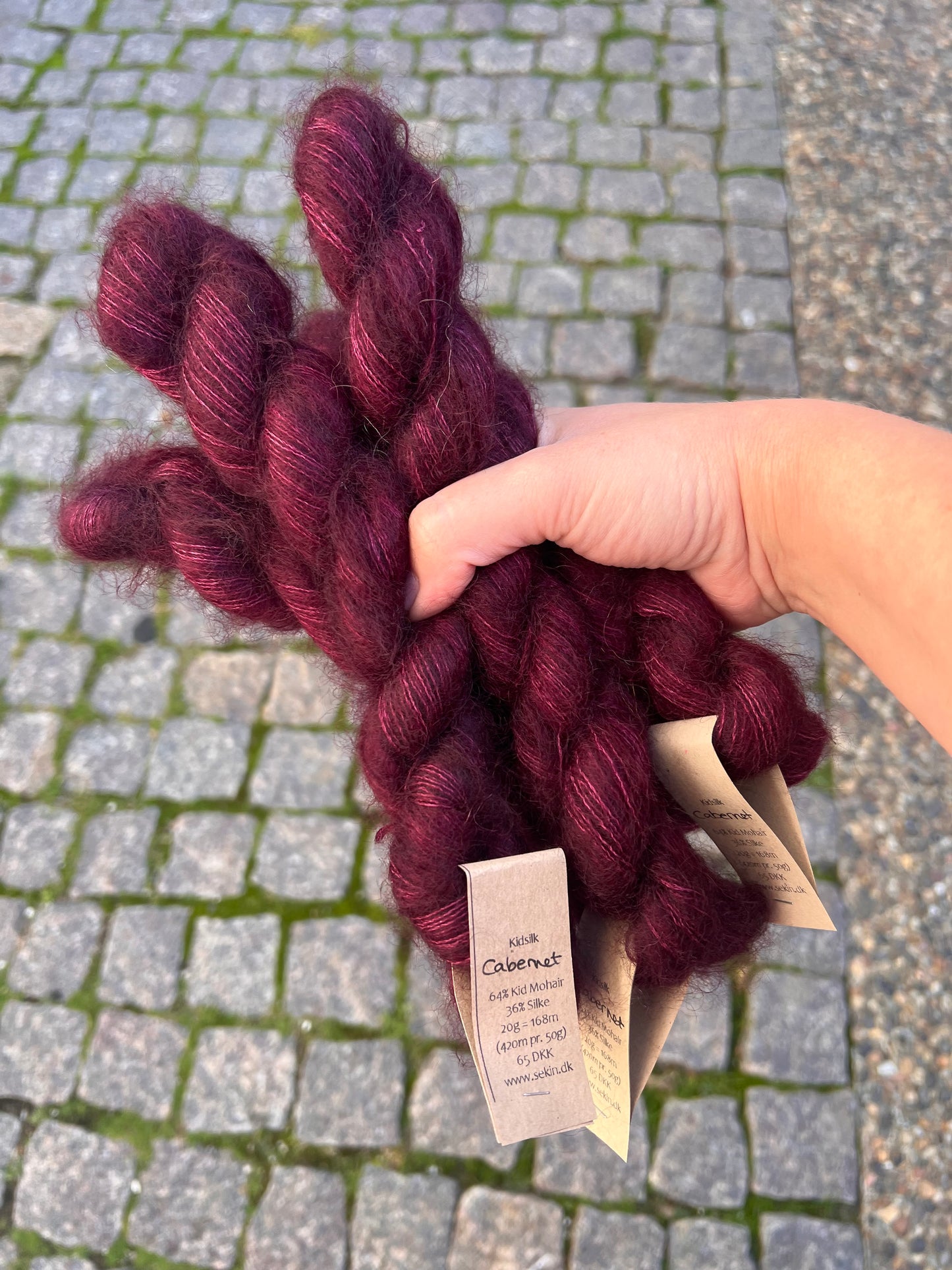 Sequin Basic Silk Mohair 20g - Cabernet