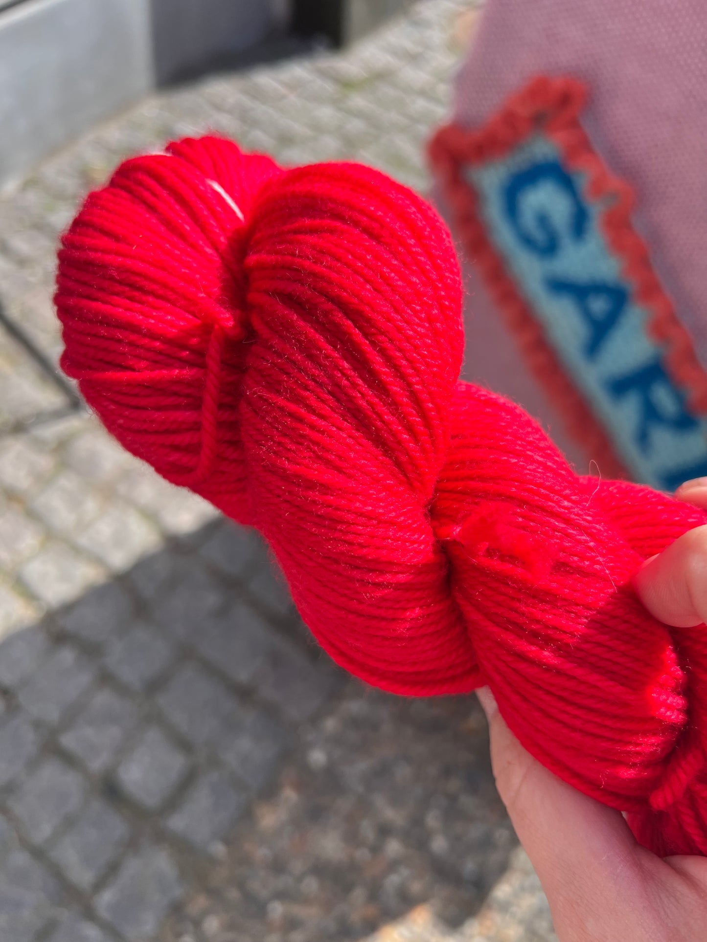 Sekin Håndfarvet Twisted Sock DK 100g - "Mars”
