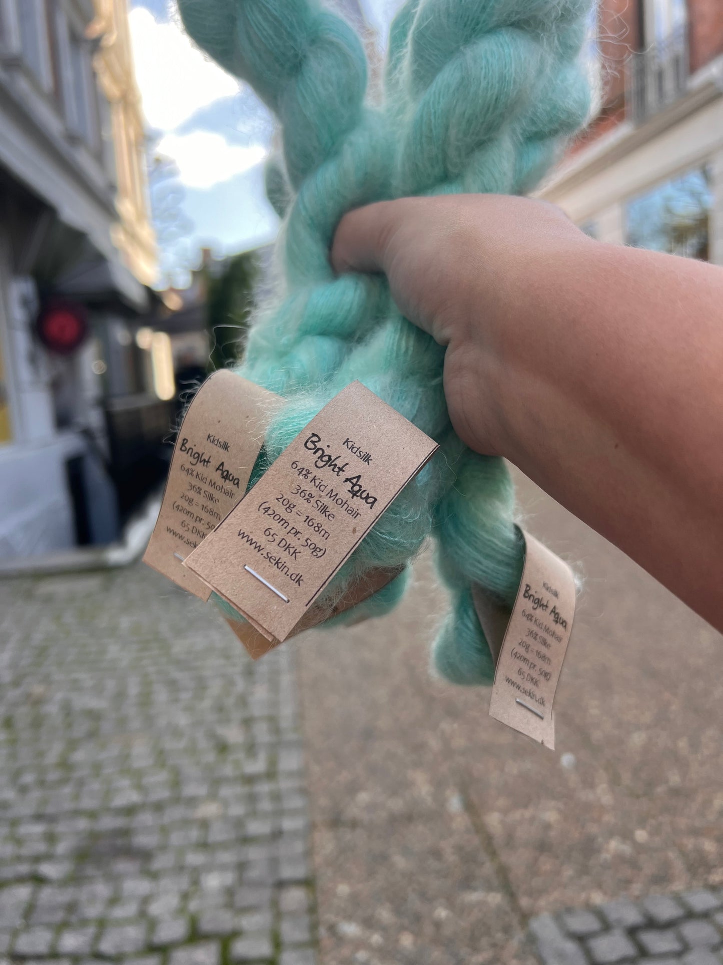 Sequin Basic Silk Mohair 20g - Bright Aqua