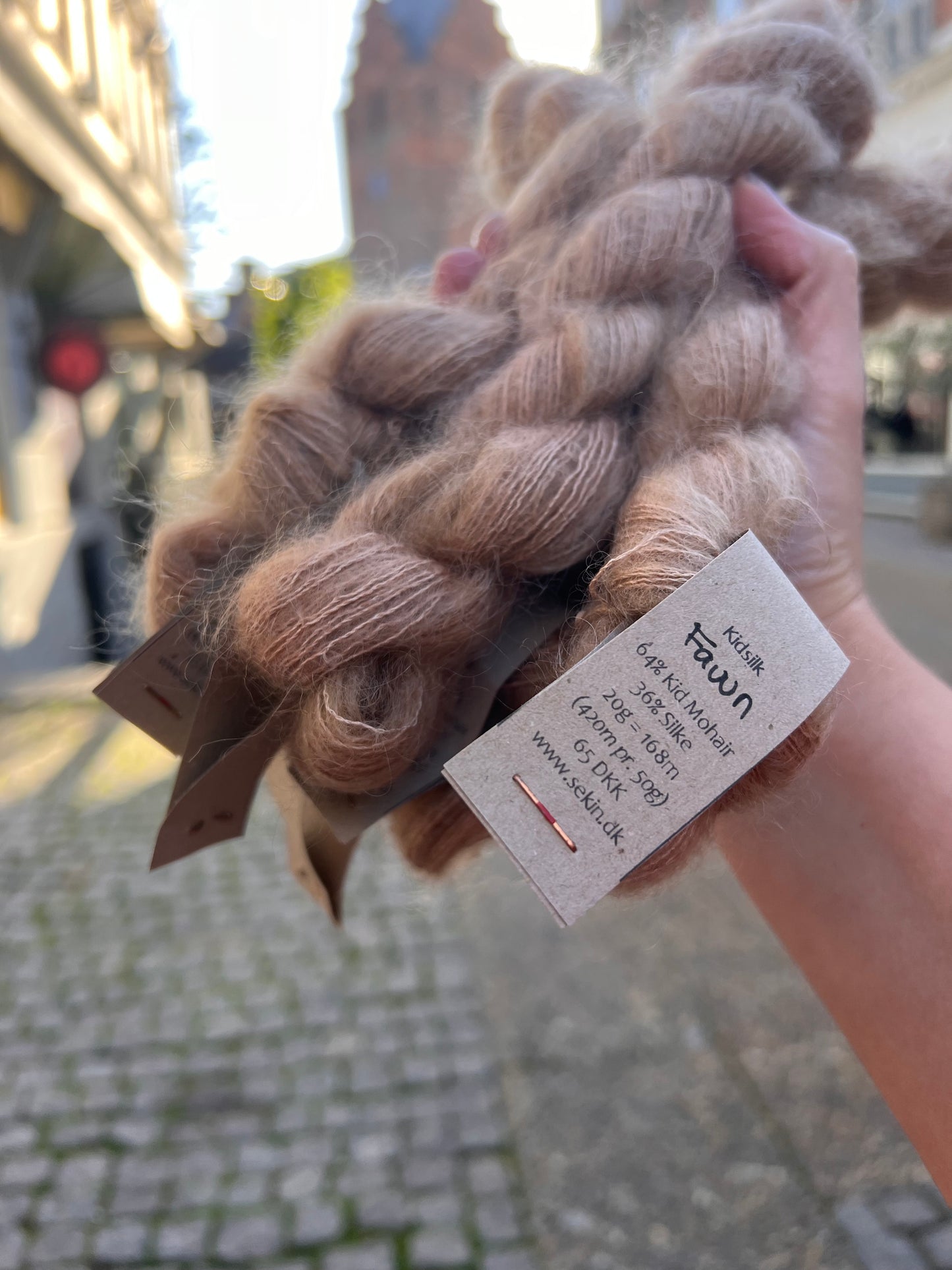 Sequin Basic Silk Mohair 20g - Fawn