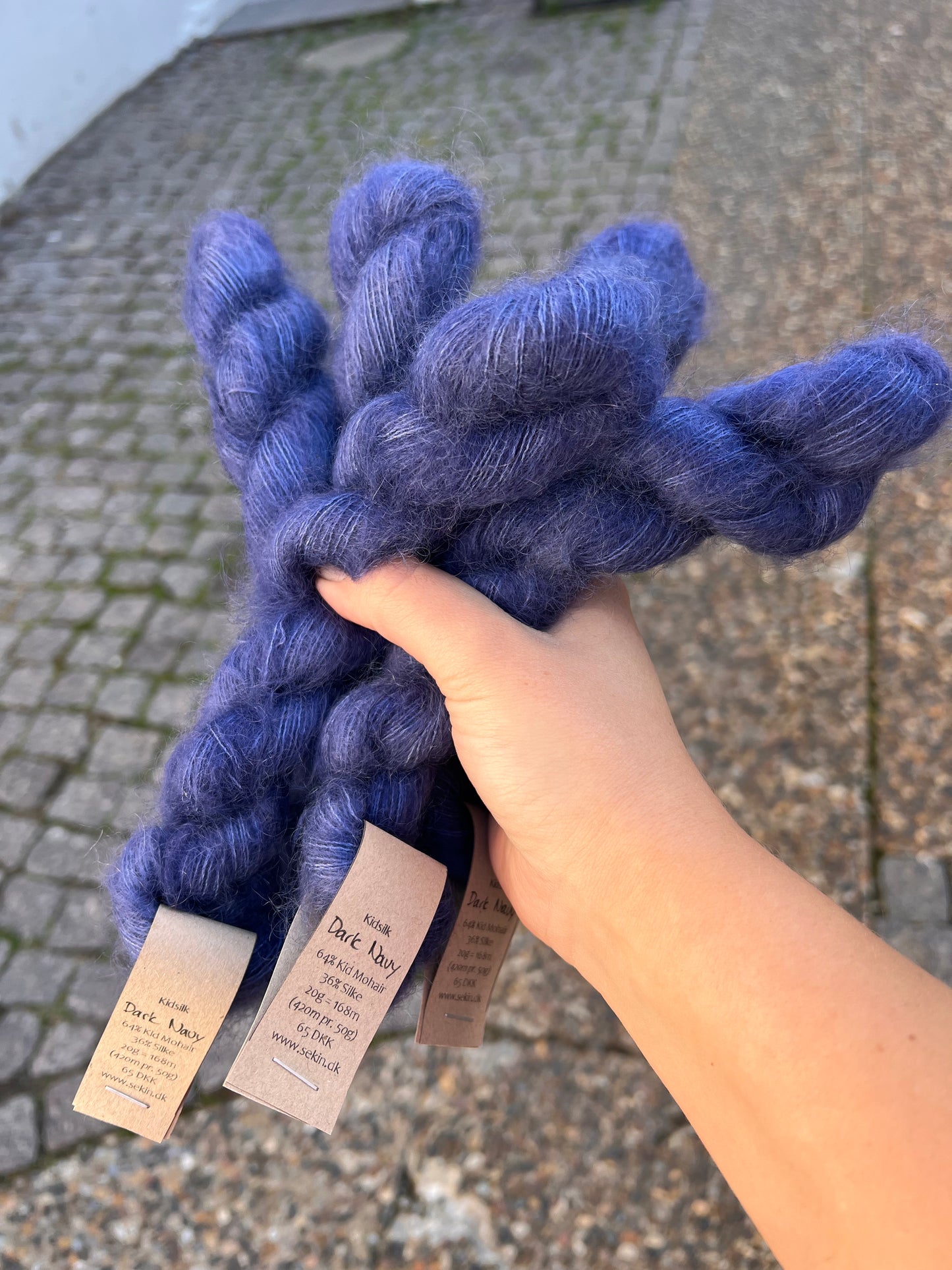 Sekin Basic Silke Mohair 20g - Dark Navy