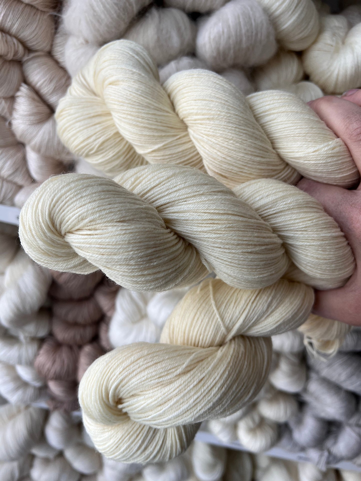 BFL (Bluefaced Leicester Wool) 100g - 4ply Sekin