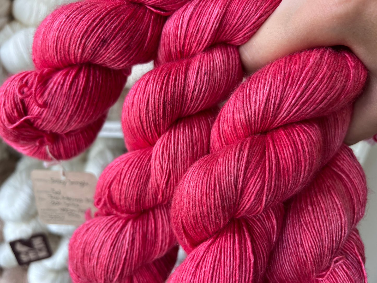 Sequin Hand Dyed Silky Single 100g - Sun