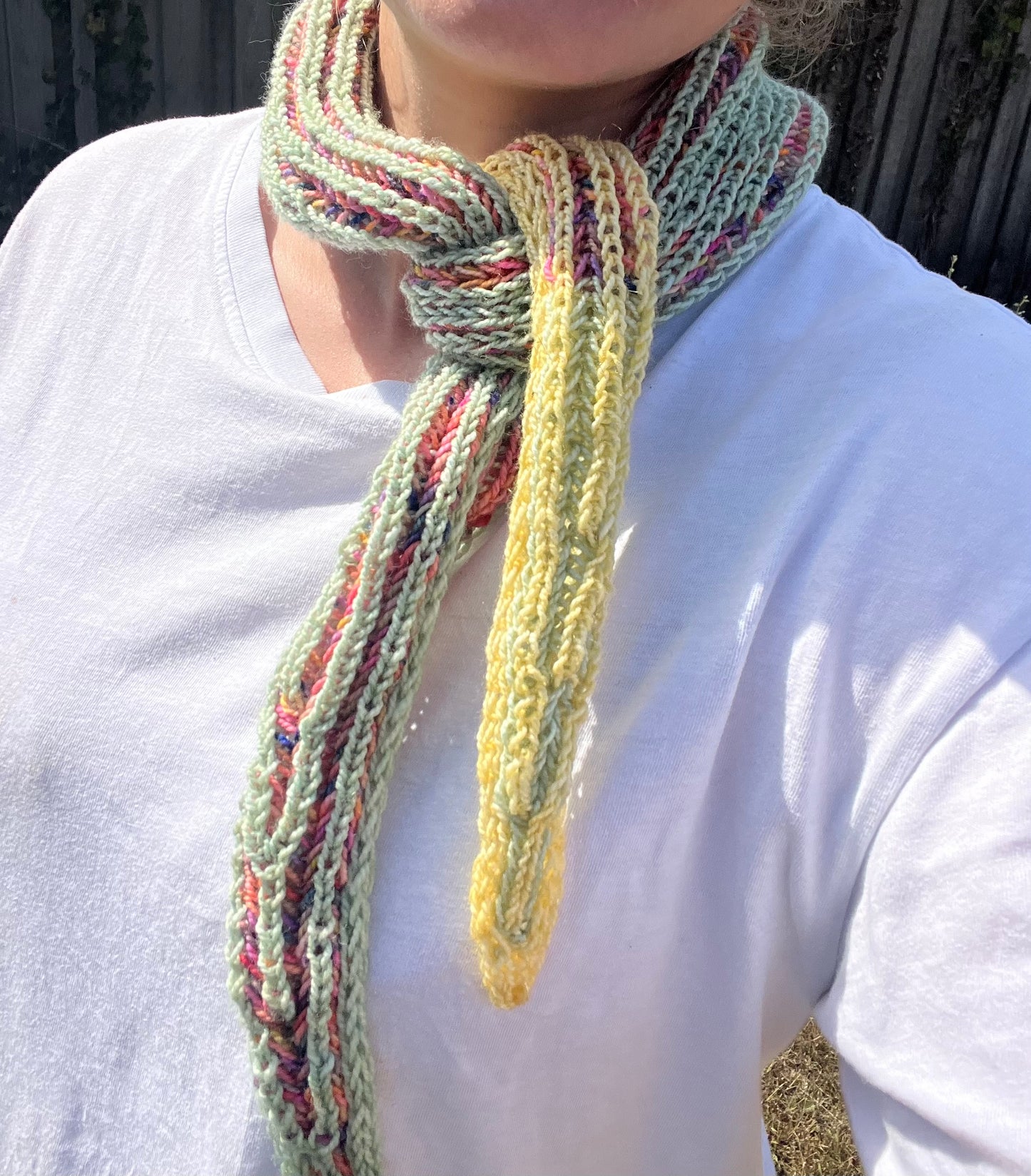Sequin Knitting Pattern - Everyday Scarf
