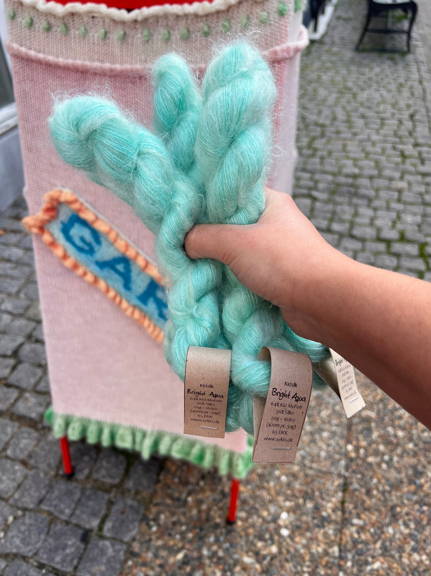 Sequin Basic Silk Mohair 20g - Bright Aqua