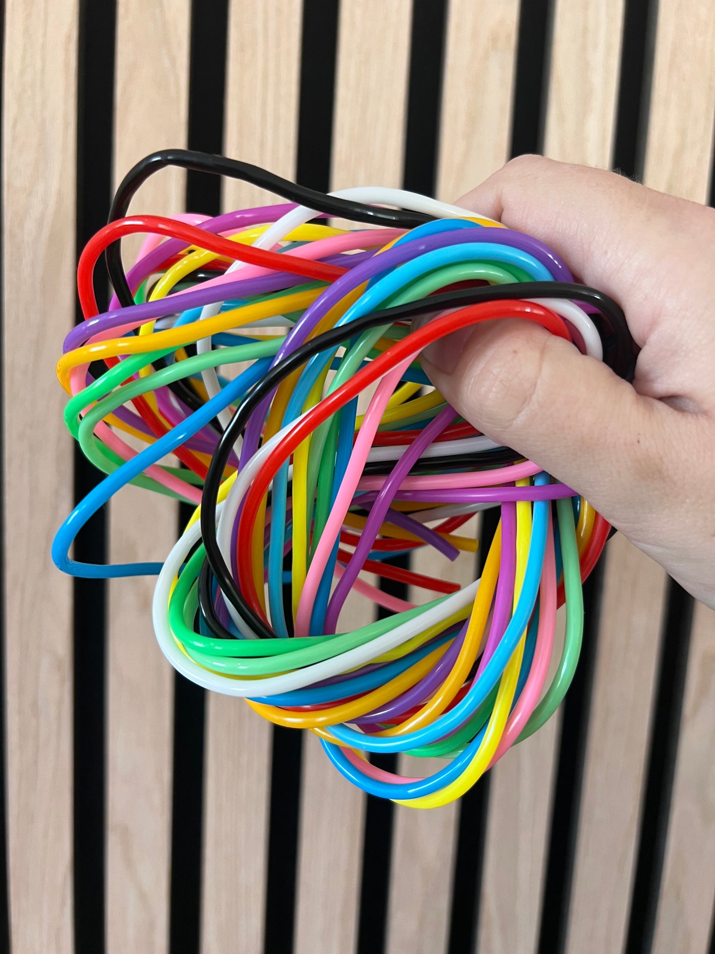 Maskewires, 3mm, 100cm, 12 stk. (Tykke pinde)