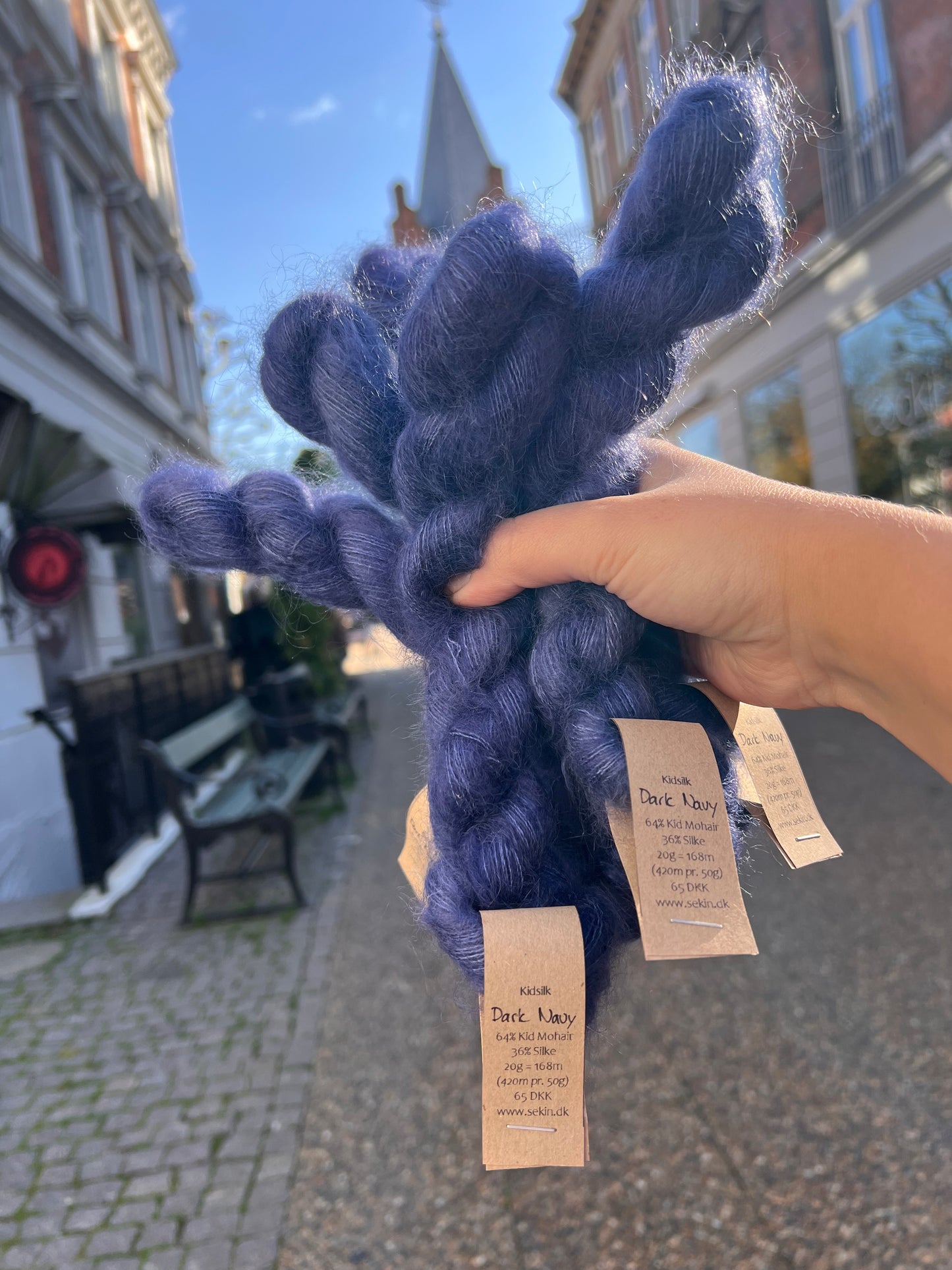 Sekin Basic Silke Mohair 20g - Dark Navy