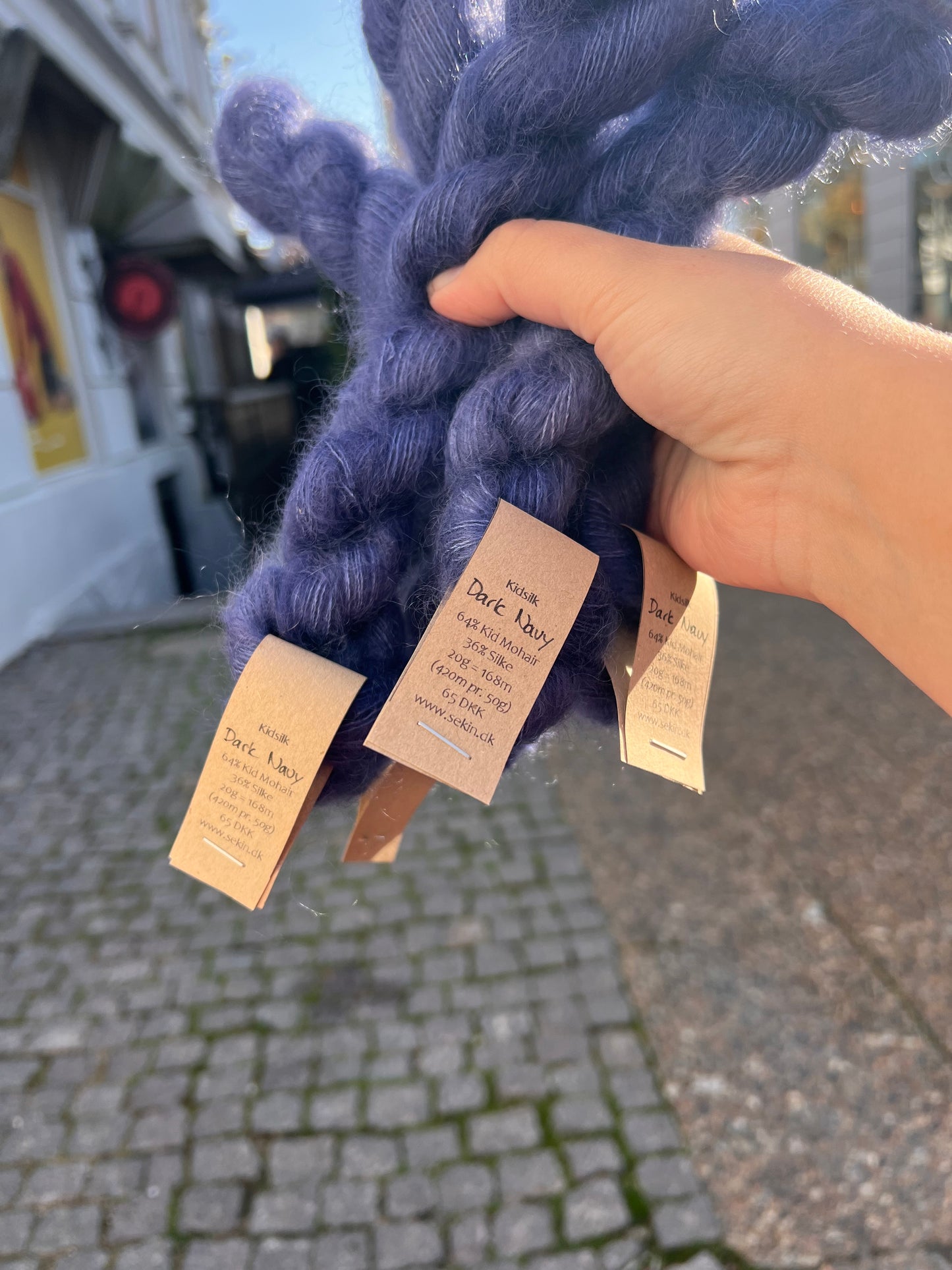 Sekin Basic Silke Mohair 20g - Dark Navy