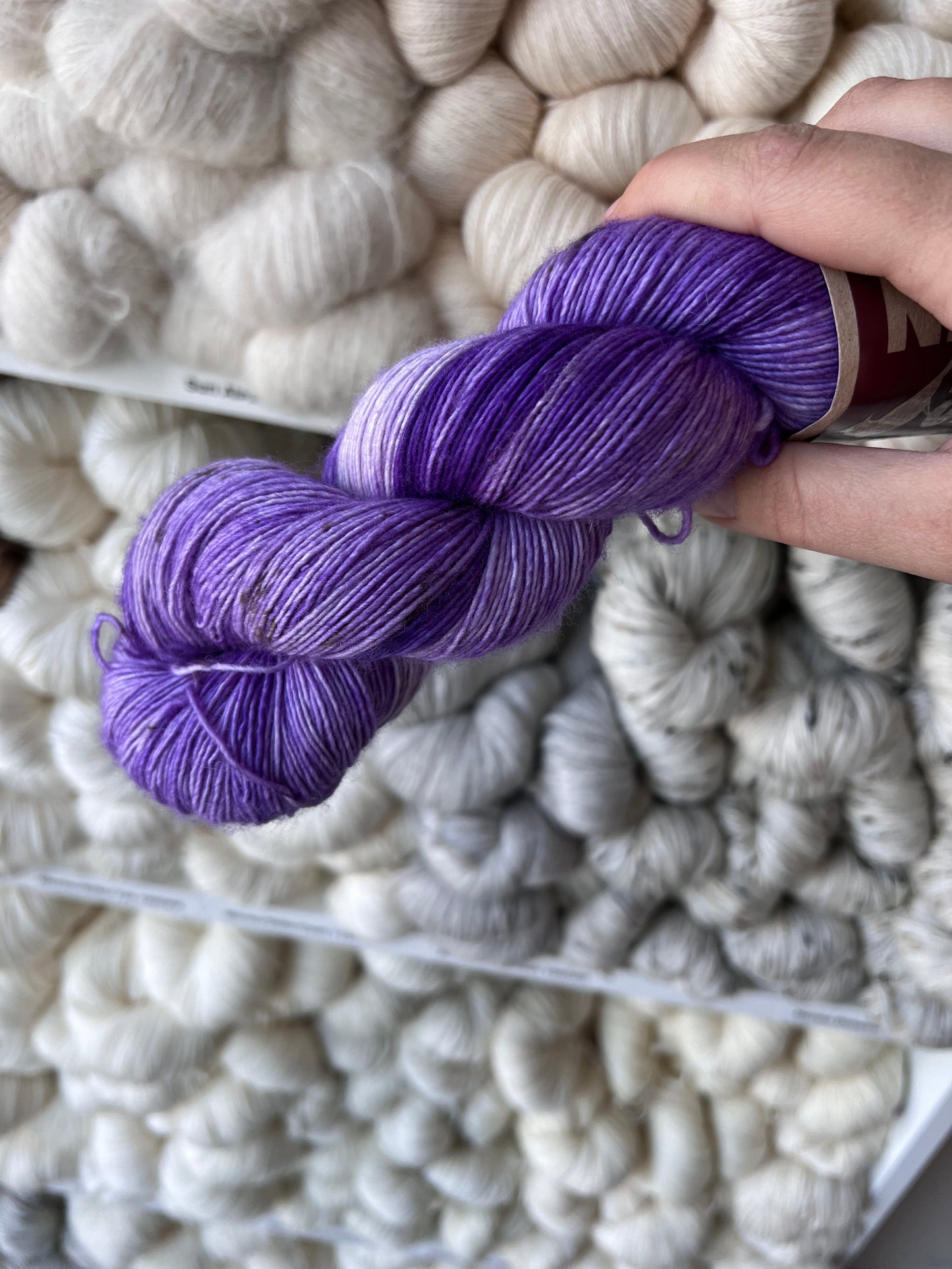 Sekin Håndfarvet Merino Single 100g - "Butterfly"