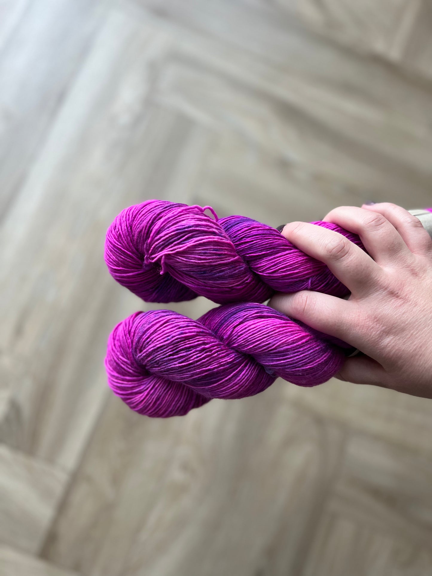 Sekin Håndfarvet Merino Single 100g - "Funky”