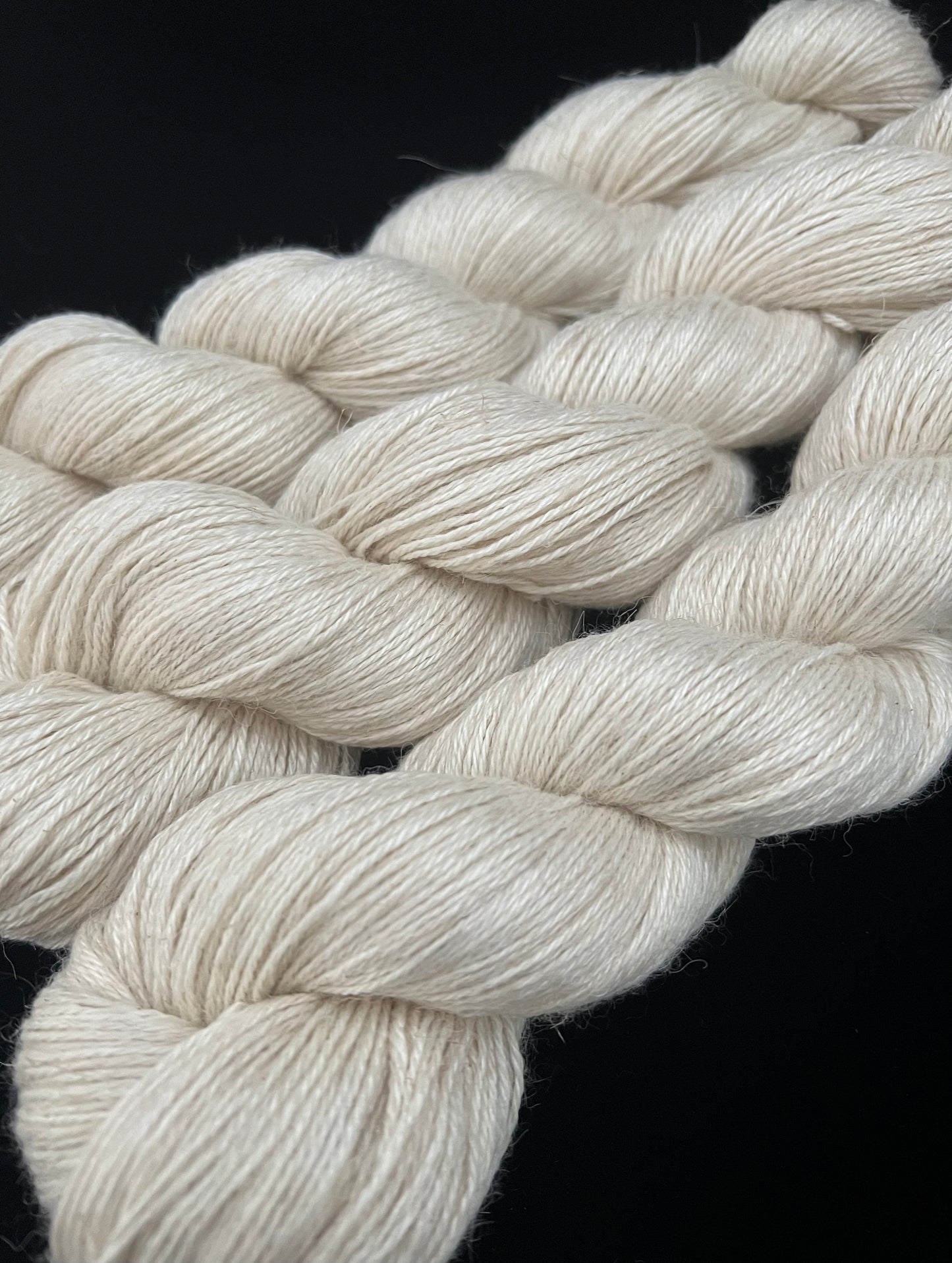 Baby Alpaca, Silke & Hør 4ply 100g
