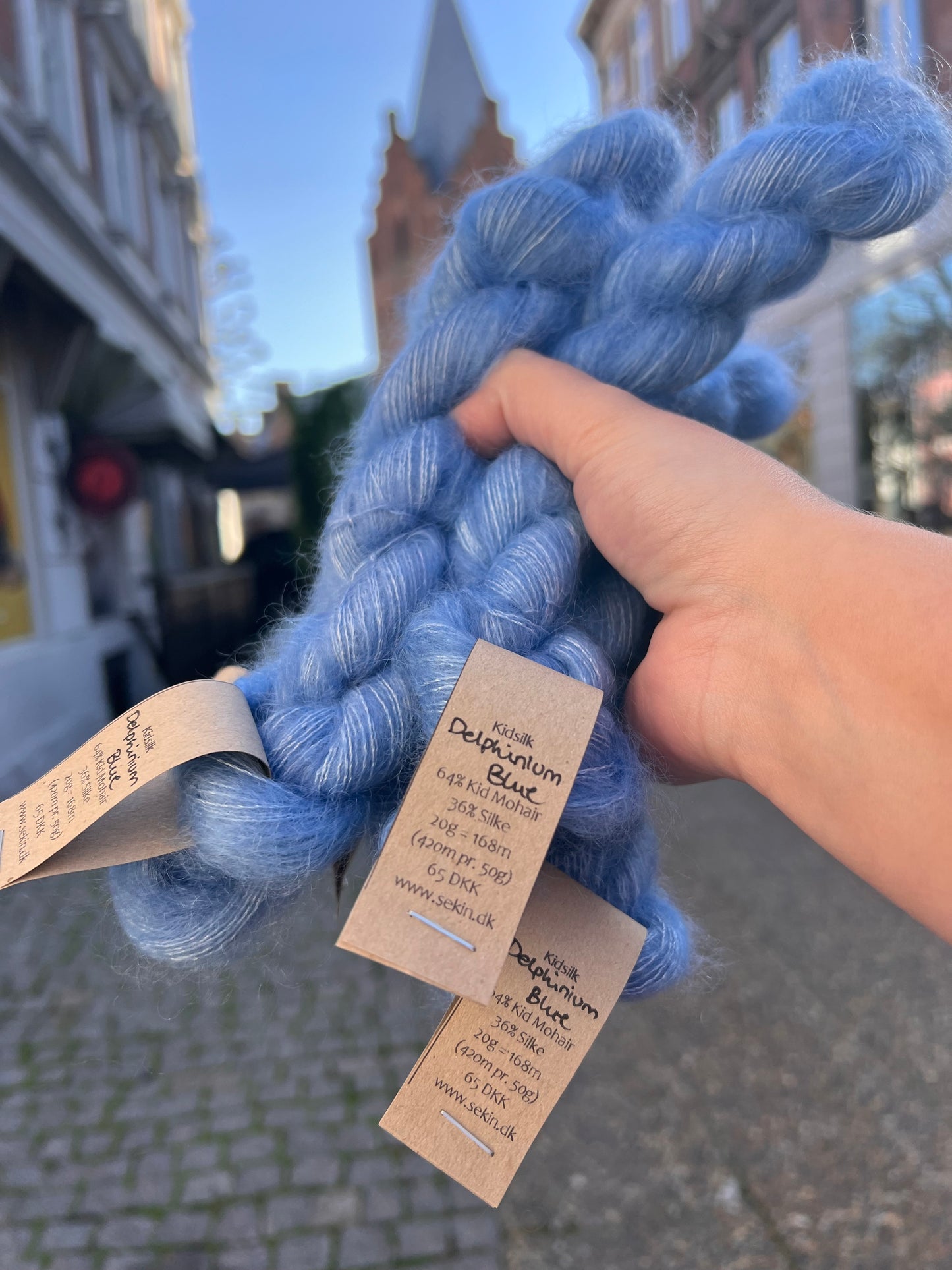 Sekin Basic Silke Mohair 20g - Delphinium Blue