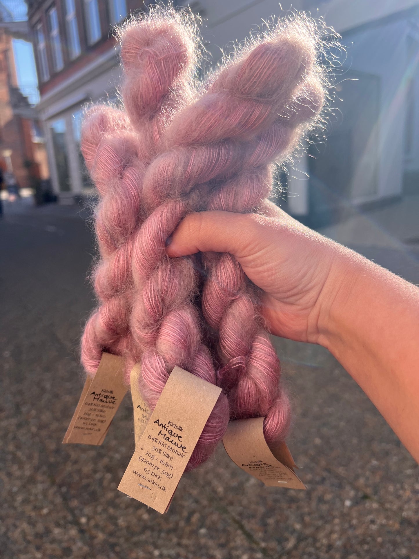 Sekin Basic Silke Mohair 20g - Antique Mauve