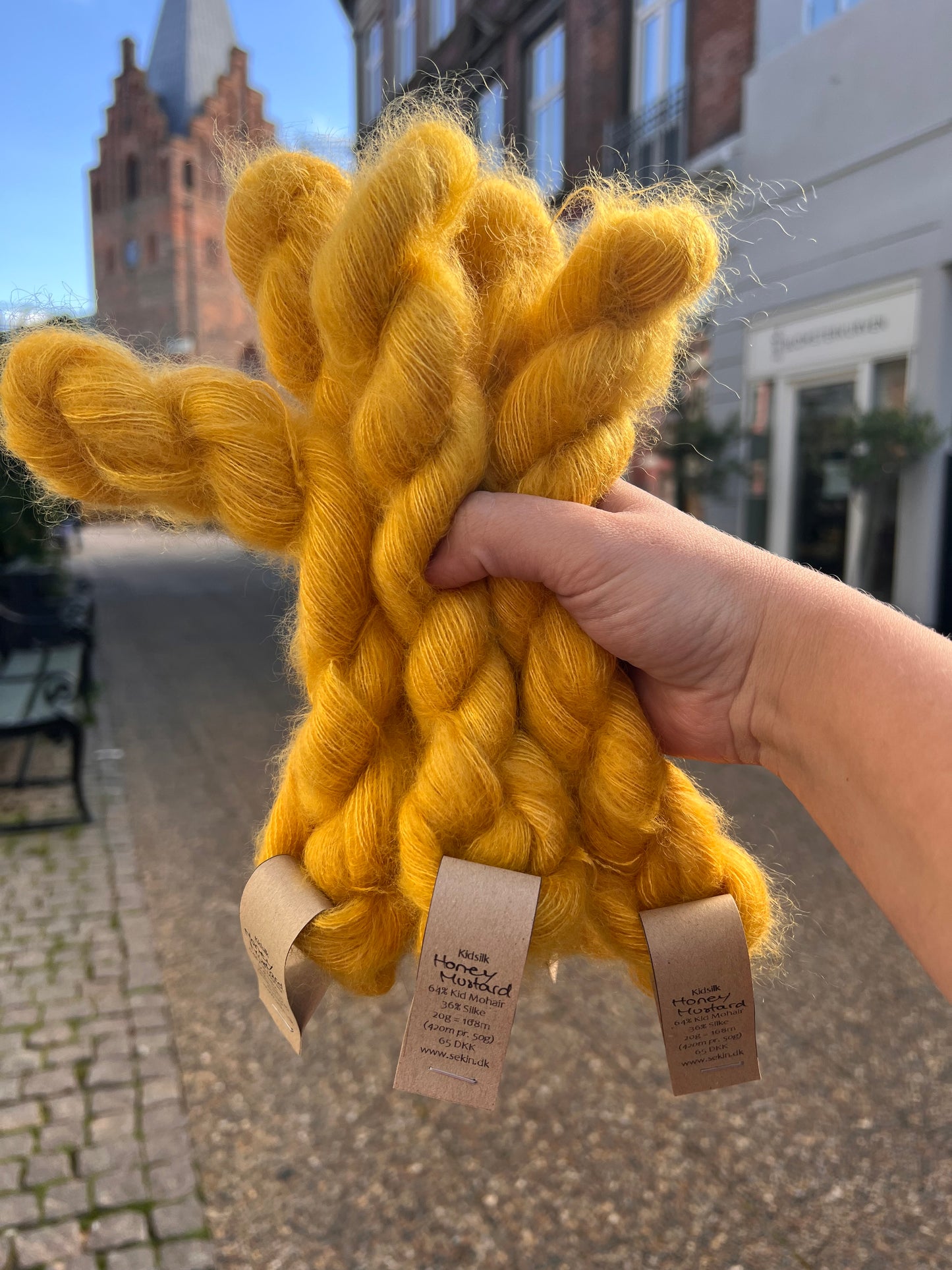 Sekin Basic Silke Mohair 20g - Honey Mustard