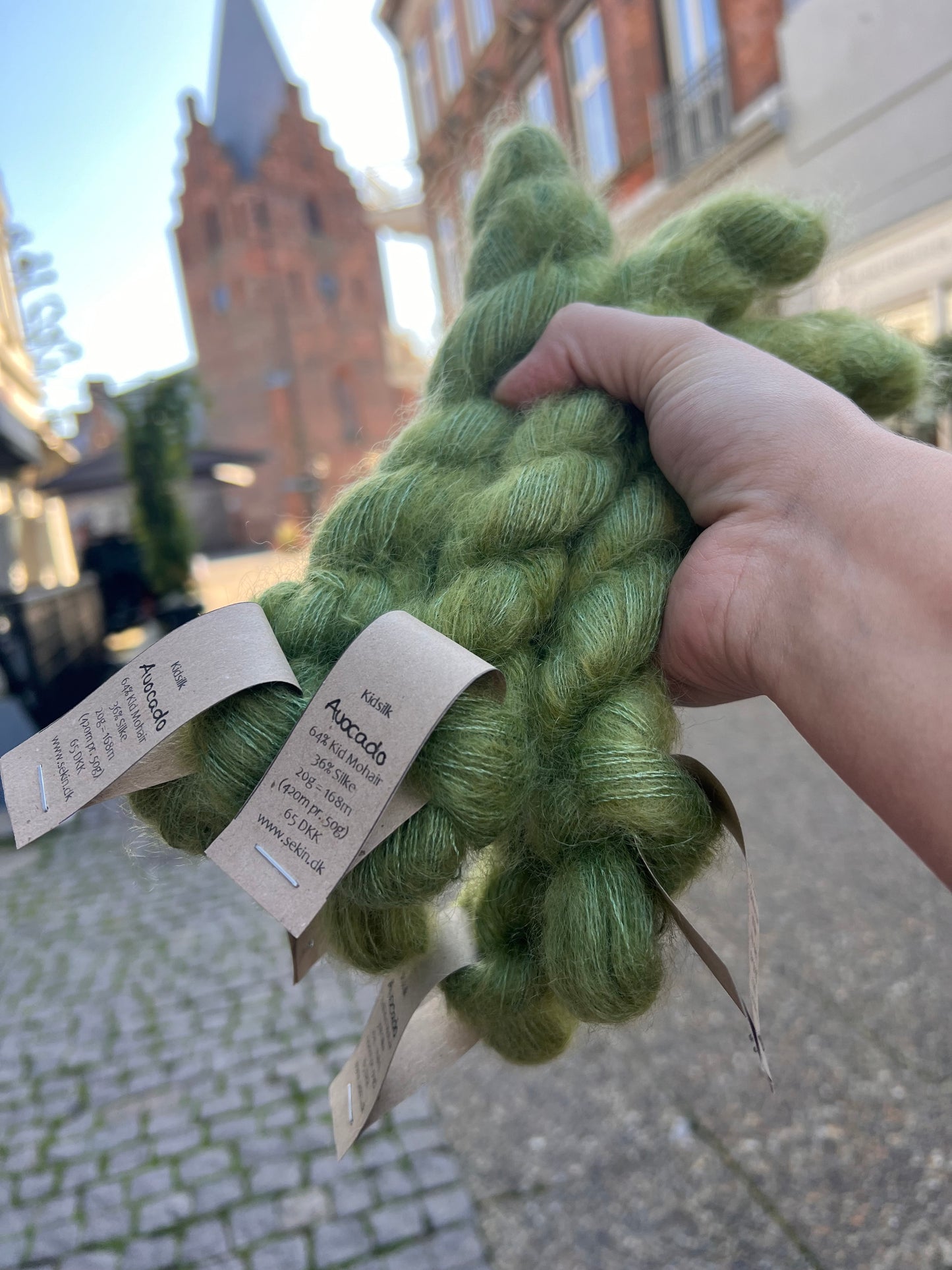 Sekin Basic Silke Mohair 20g - Avocado