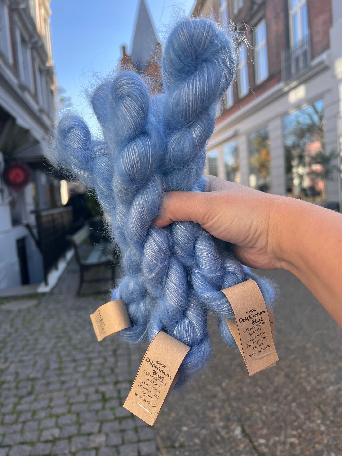 Sekin Basic Silke Mohair 20g - Delphinium Blue