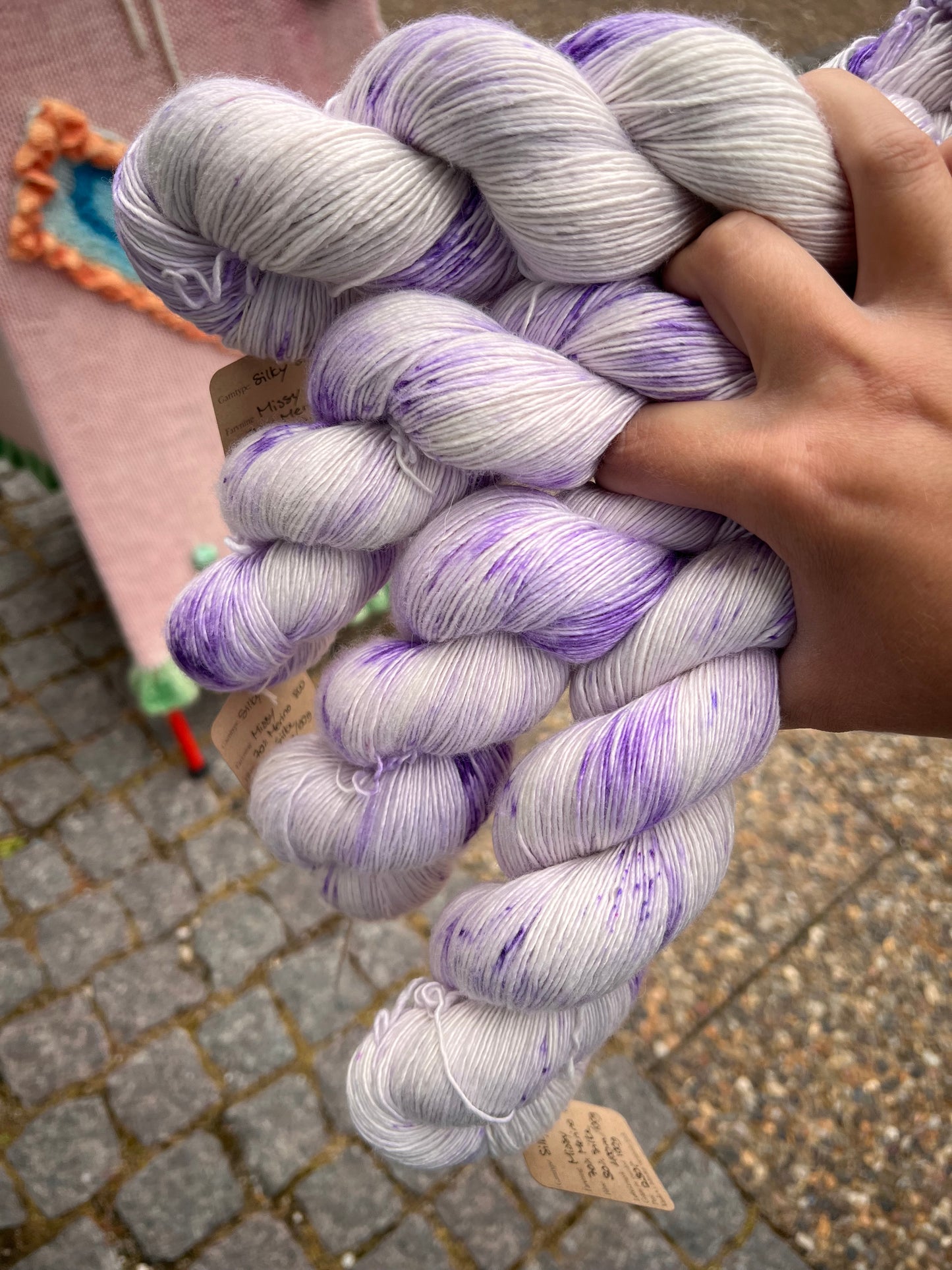 Sekin Håndfarvet Silky Single 100g - Missy