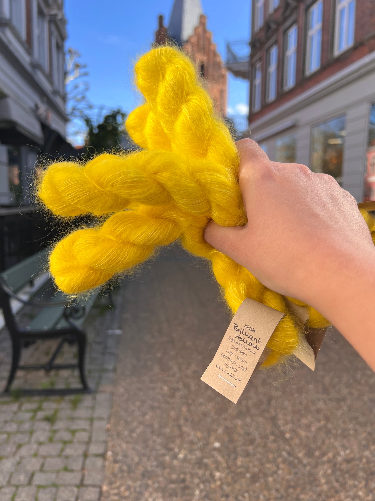 Sekin Basic Silke Mohair 20g - Brilliant Yellow