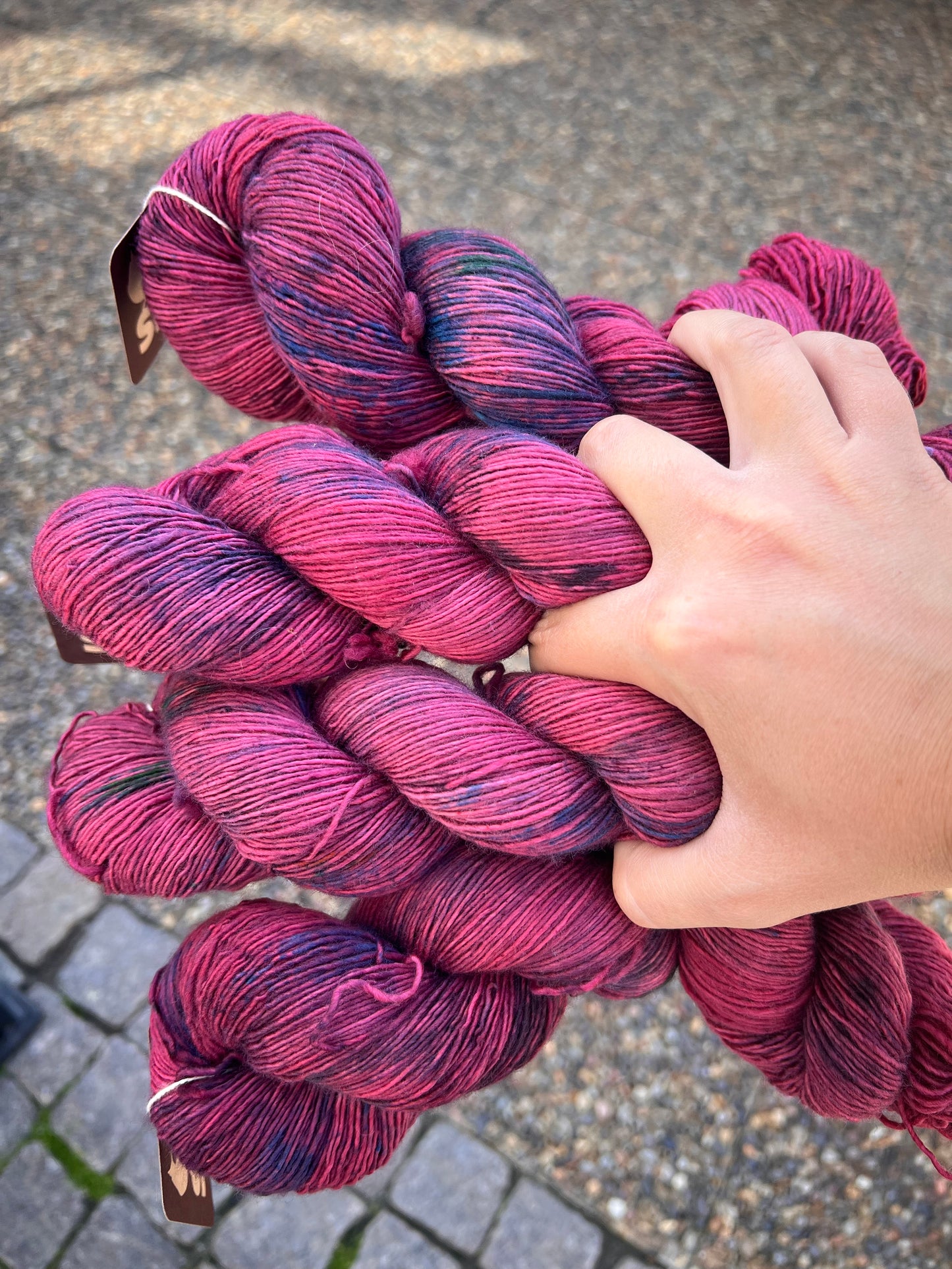 Sekin Håndfarvet Merino Single 100g - "Mars”