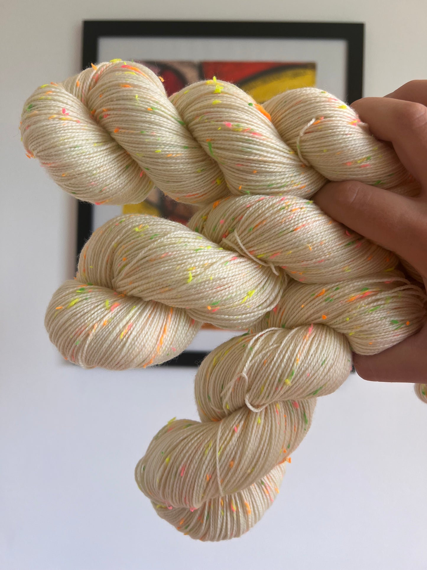 Neon Donegal 4ply 100g