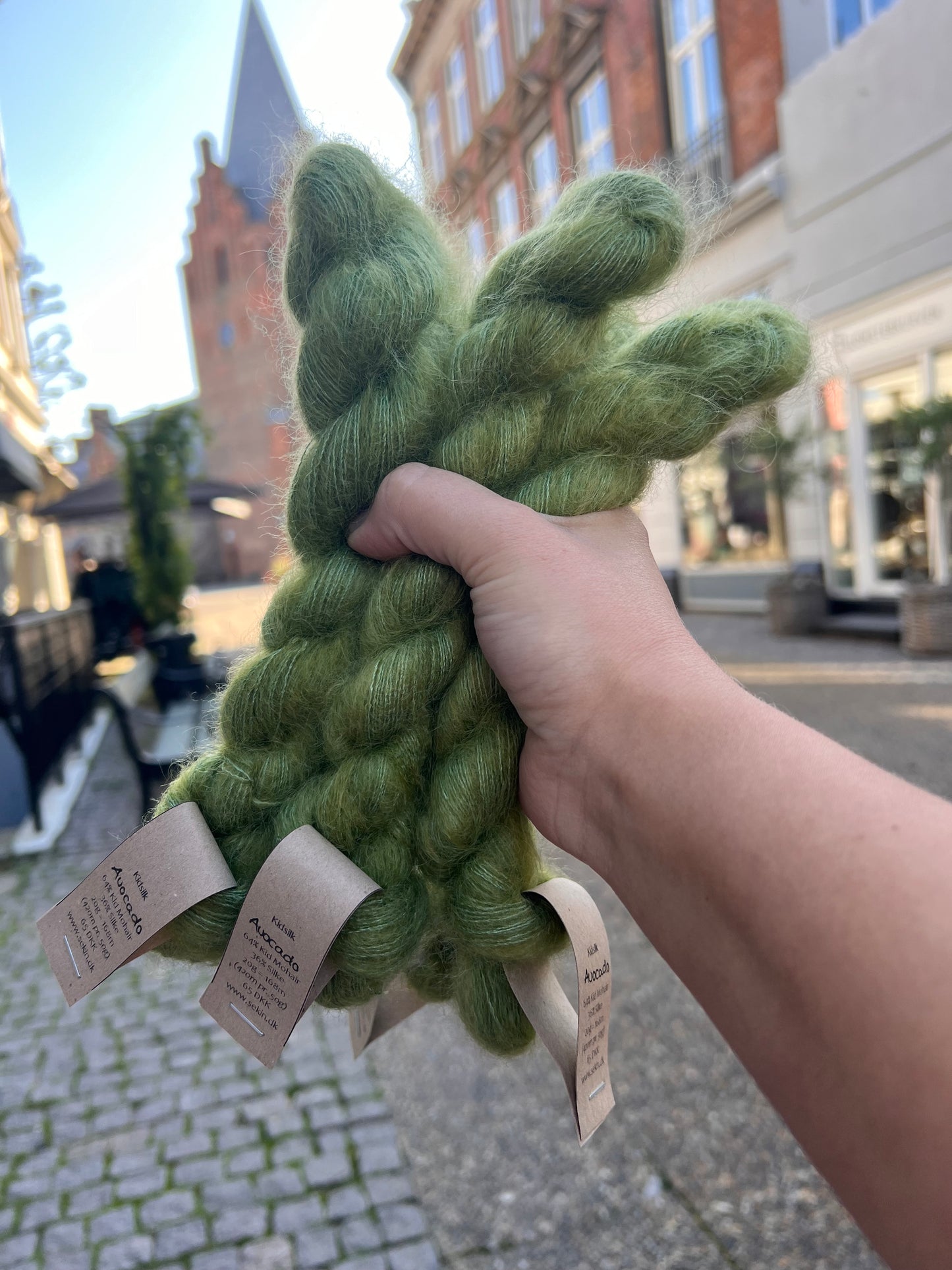 Sekin Basic Silke Mohair 20g - Avocado