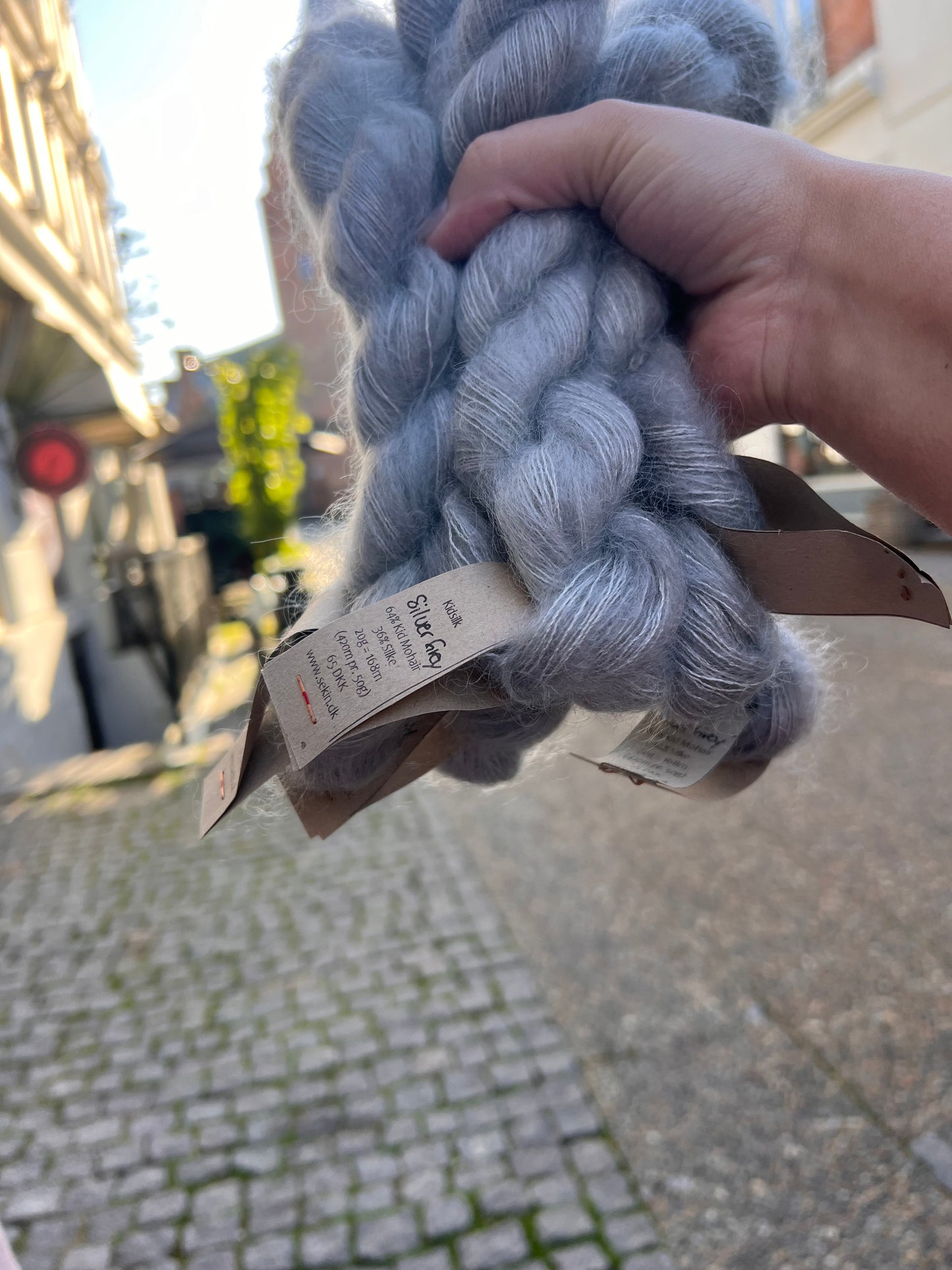 Sekin Basic Silke Mohair 20g - Silver Grey