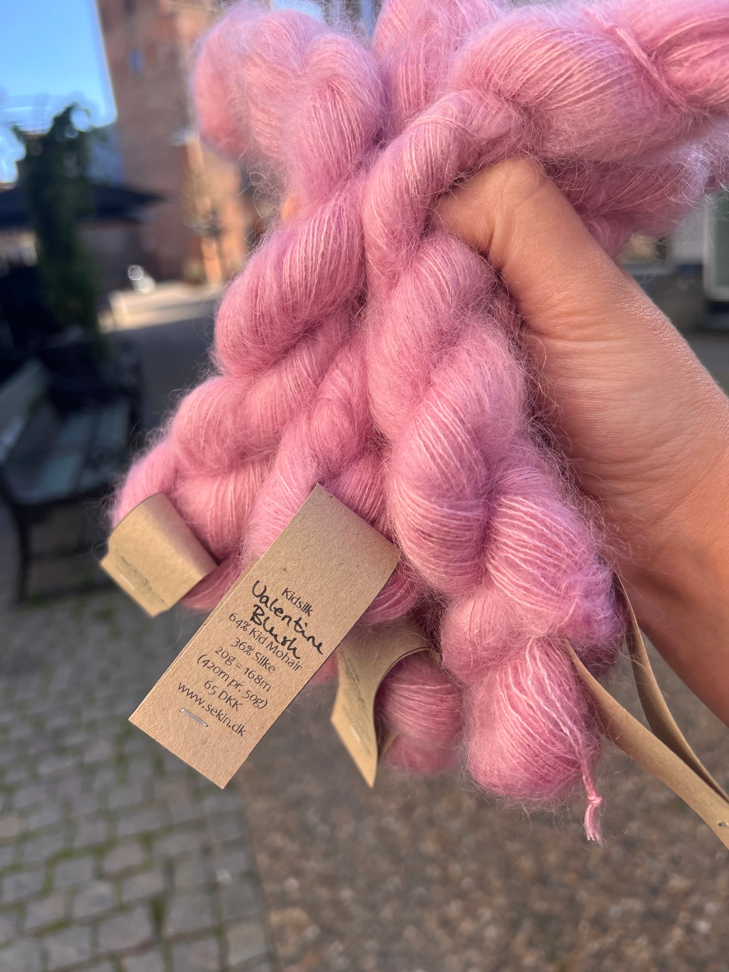 Sekin Basic Silke Mohair 20g - Valentine Blush