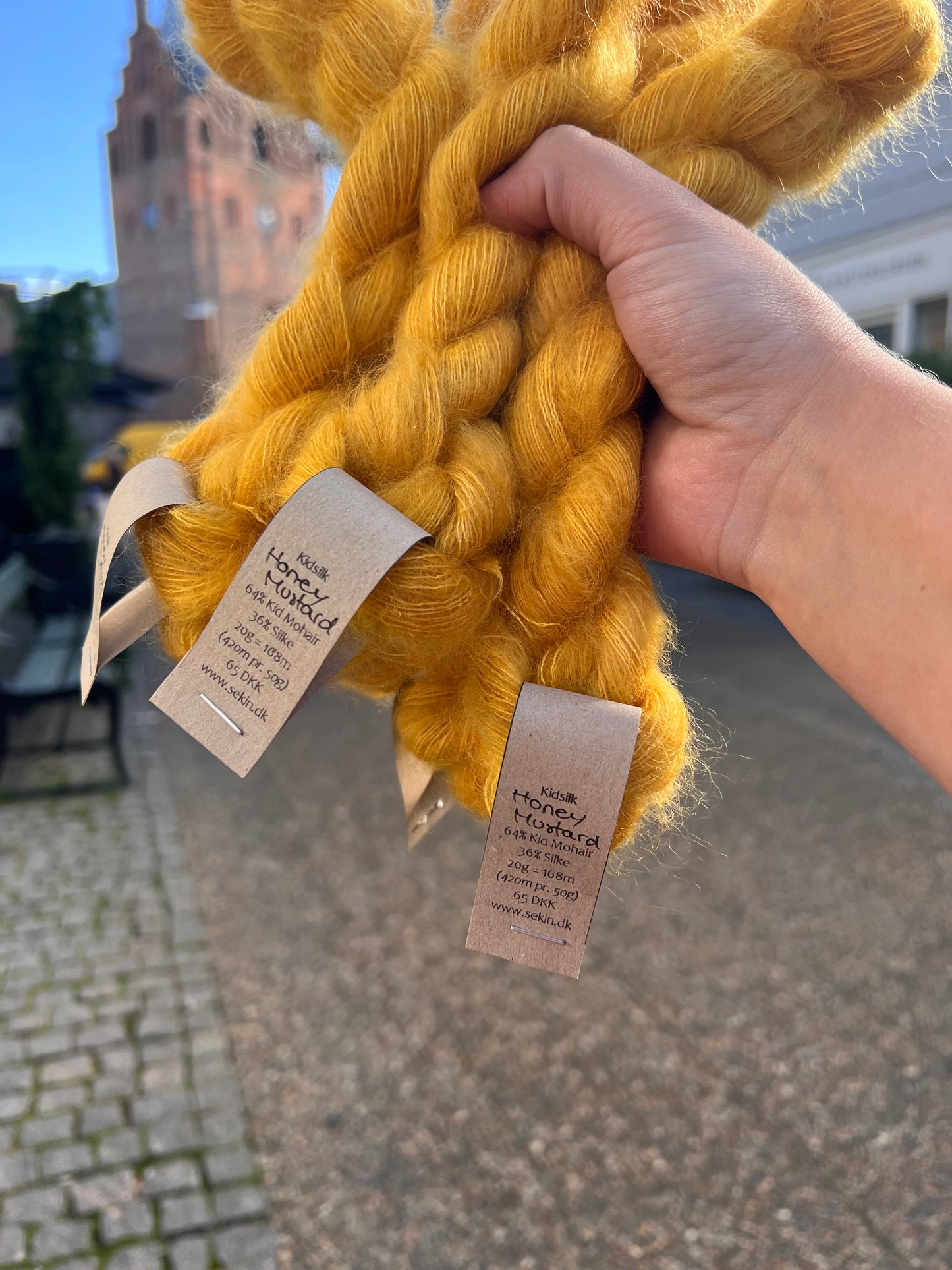 Sekin Basic Silke Mohair 20g - Honey Mustard