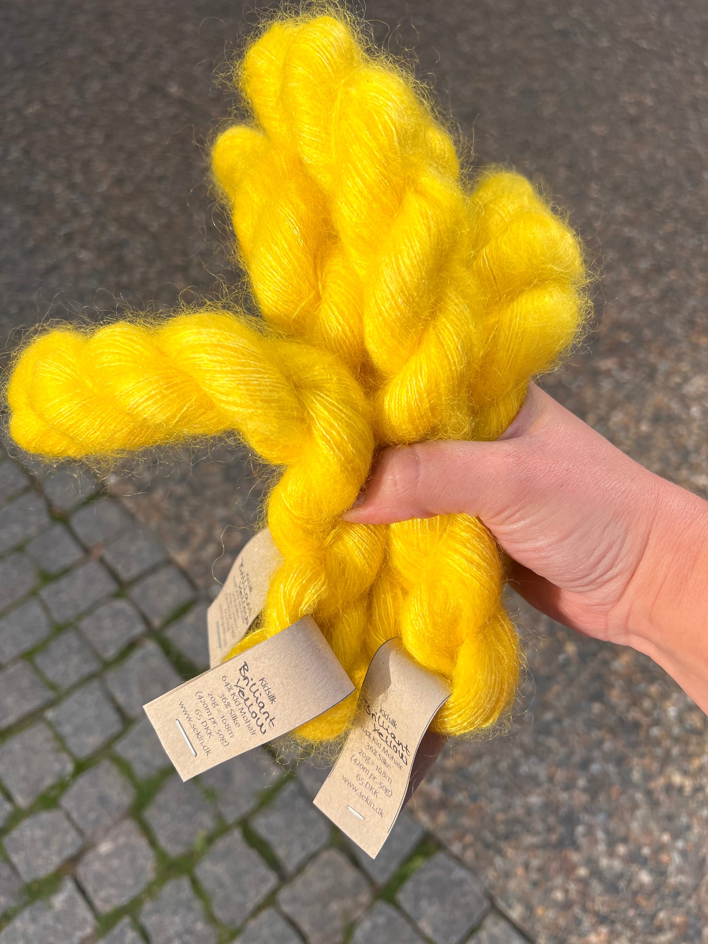 Sekin Basic Silke Mohair 20g - Brilliant Yellow