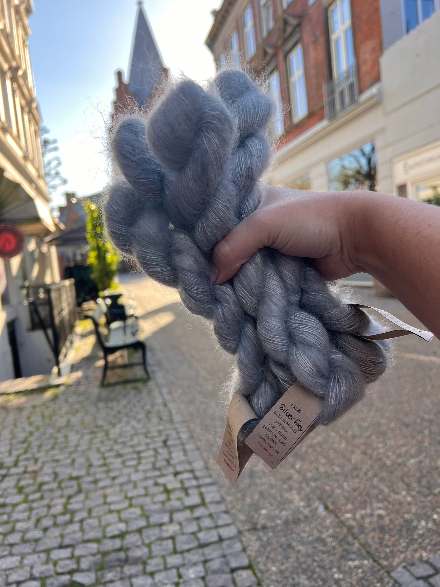 Sekin Basic Silke Mohair 20g - Silver Grey